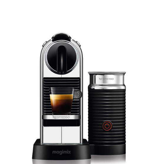 Machine à Capsules Nespresso Chromé Citiz - 11316 - MAGIMIX