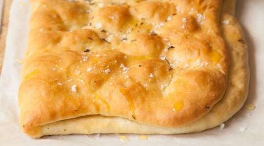 Fougasse aux anchois