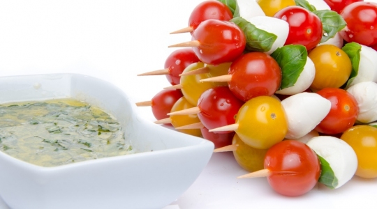 Vinaigrette aux tomates cerises
