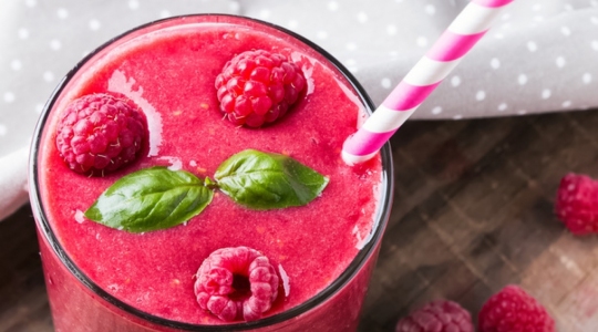 Shake yaourt aux fruits rouges