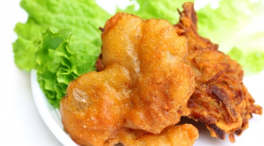 beignets légers champignons