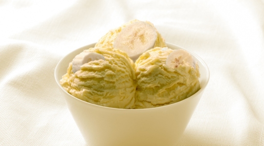 Glace à la banane