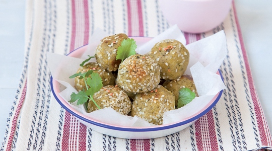 Falafel met tahinsaus Cook Expert