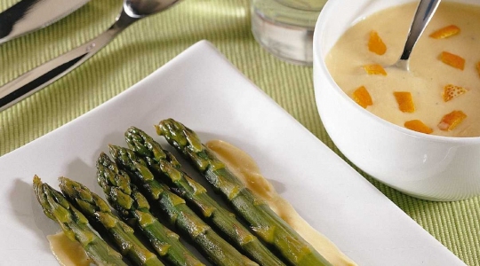 recette magimix asperges sauce orange