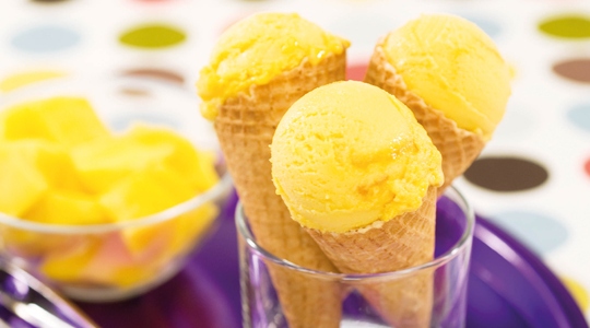 Sorbet à la mangue