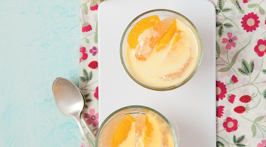 Sabayon met citrusvruchten Cook Expert