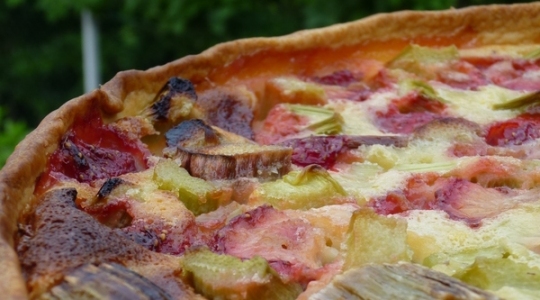 Tarte à la rhubarbe Cook Expert