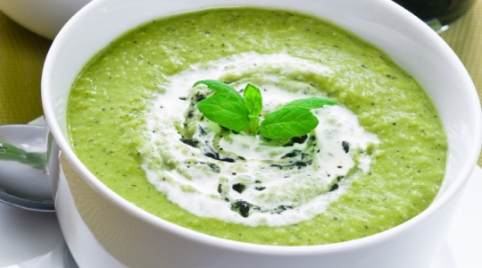 Courgettepuree met kervel