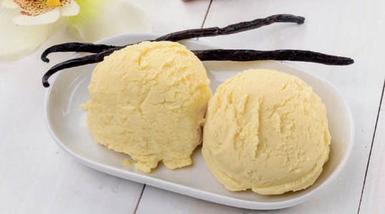 Glace à la vanille