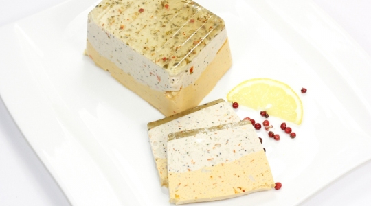 terrine marine sauce pamplemousse