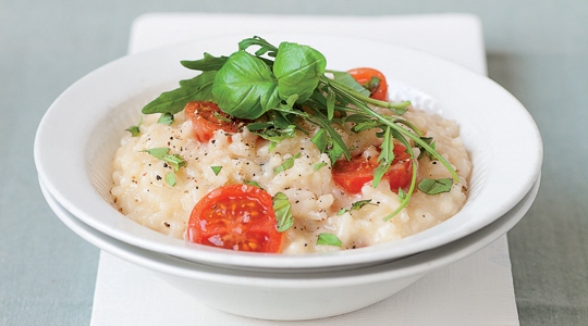 Risotto tomates cerise