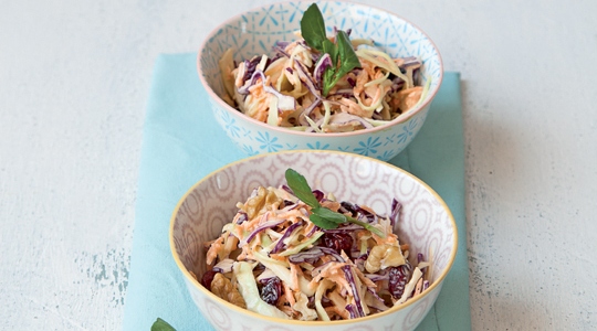 Coleslaw met cranberry’s Cook Expert