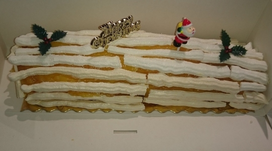 Bûche citron meringué