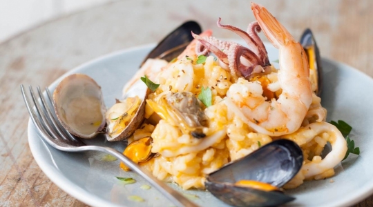 magimix, cook expert, risotto aux fruits de mer