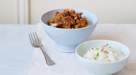 Pulled turkey met pinda’s Cook Expert