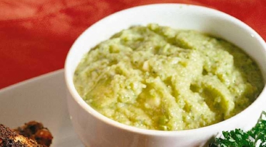 Purée de courgettes à la menthe