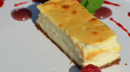 Cheesecake met cuberdons