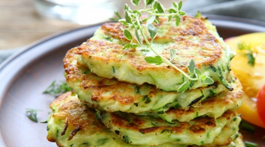 Galettes courgettes