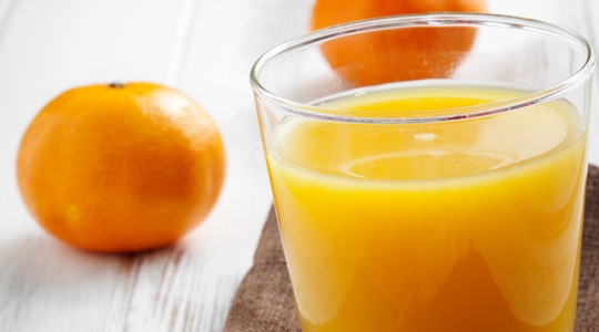 Jus d'agrumes épicé