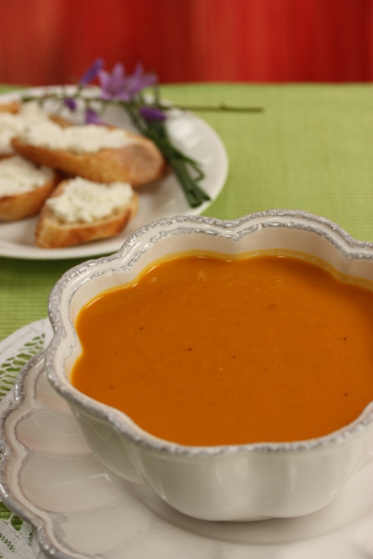 Soupe de radis noir à la patate douce