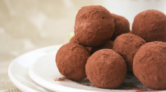 Truffes au chocolat