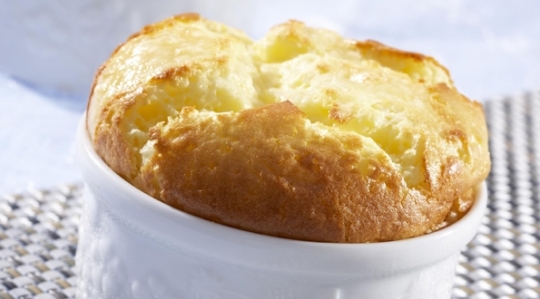 Gerookte zalmsoufflé