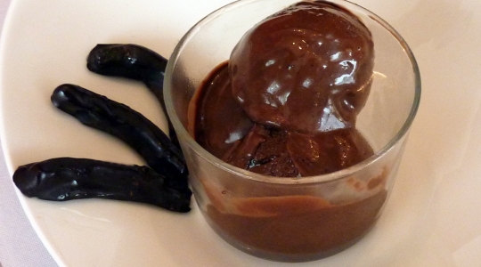 Glace au chocolat noir et oranges confites Cook Expert