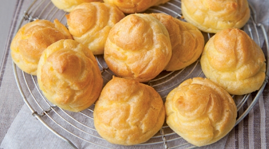 Pâte à choux salée