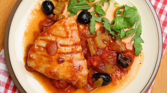 Tonijn op zijn siciliaans met XXL steamer