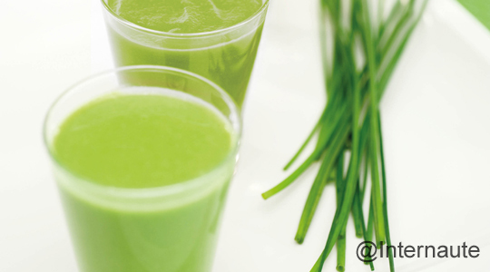 Velouté de fanes de radis