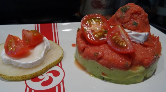 Guacamole et glace à la tomate Cook Expert