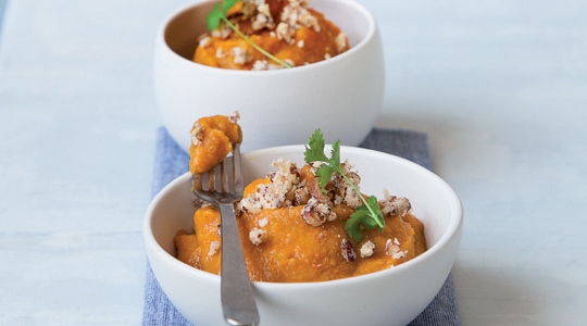 Parmezaan-hazelnootcrumble Cook Expert