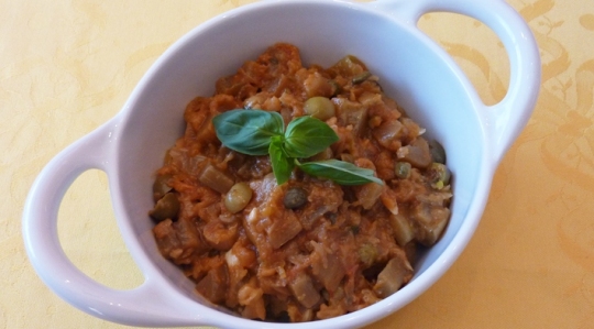 Caponata sicilienne