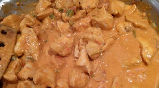 Poulet sauce crémeuse chorizo Cook Expert Magimix
