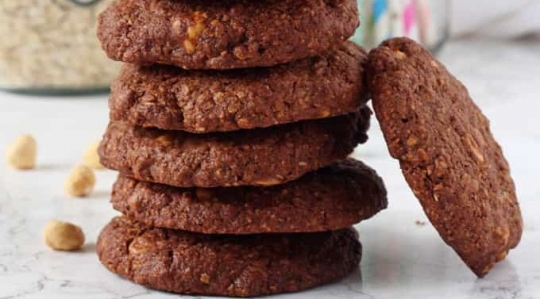 onweerstaanbaar lekkere chocolade-hazelnootkoekjes