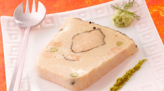 terrine rascasse sauce bisque