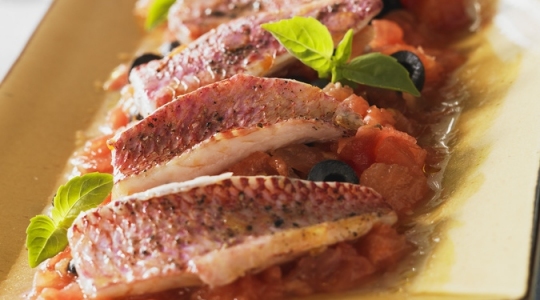 Zeebarbeel à la Sicilienne, Cook Expert