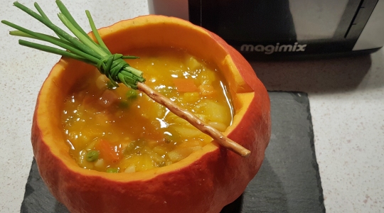 Halloween Marmite magique au Cook Expert magimix