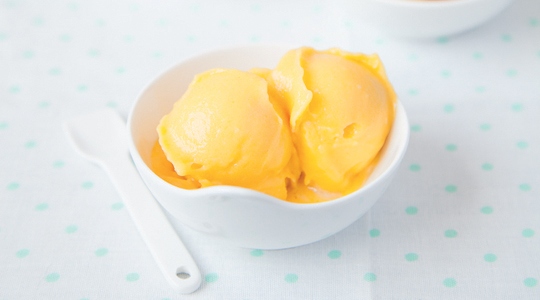 Glace Mangue-Gingembre