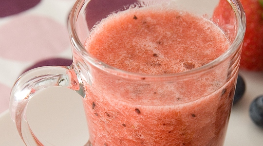 Milkshake à la fraise