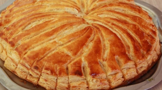 Galette des rois frangipane-rhum
