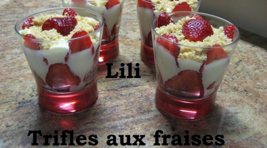 Trifles aux fraises