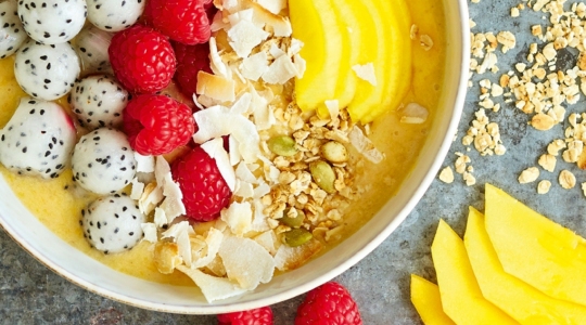 Recette Smoothie bowl Mangue Fruit du dragon_Juice Expert_Magimix