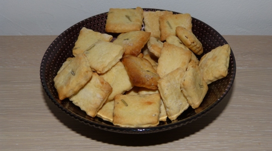 Crackers au romarin Cook Expert Magimix