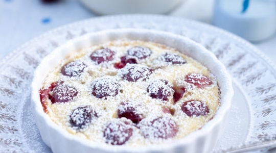 Clafoutis met kersen