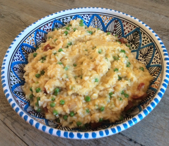 Risotto petit-pois chorizo Cook Expert