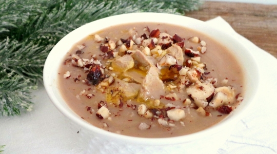 Velouté, châtaignes, panais, foie gras, noisettes, http://myculinarycurriculum.blogspot.fr/