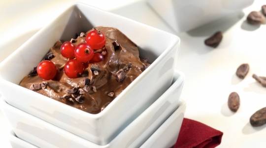 Mousse au chocolat, dessert express, Gisèle Louis, Atelier bio